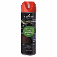 Traceur forestier fluorescent rouge 500ml