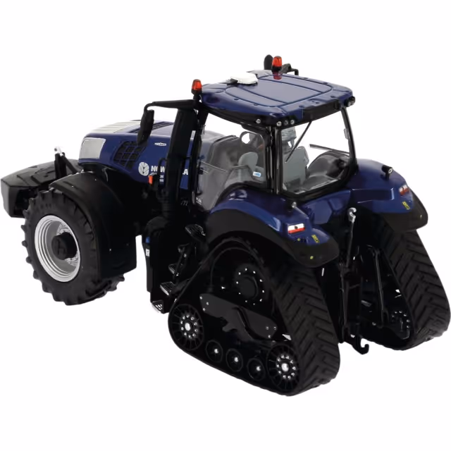 TRACTEUR A CHENILLES NEW HOLLAND T8.435 GENESIS SMARTTRAX BLUE POWER 1/32EME