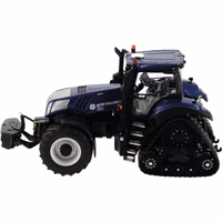 TRACTEUR A CHENILLES NEW HOLLAND T8.435 GENESIS SMARTTRAX BLUE POWER 1/32EME