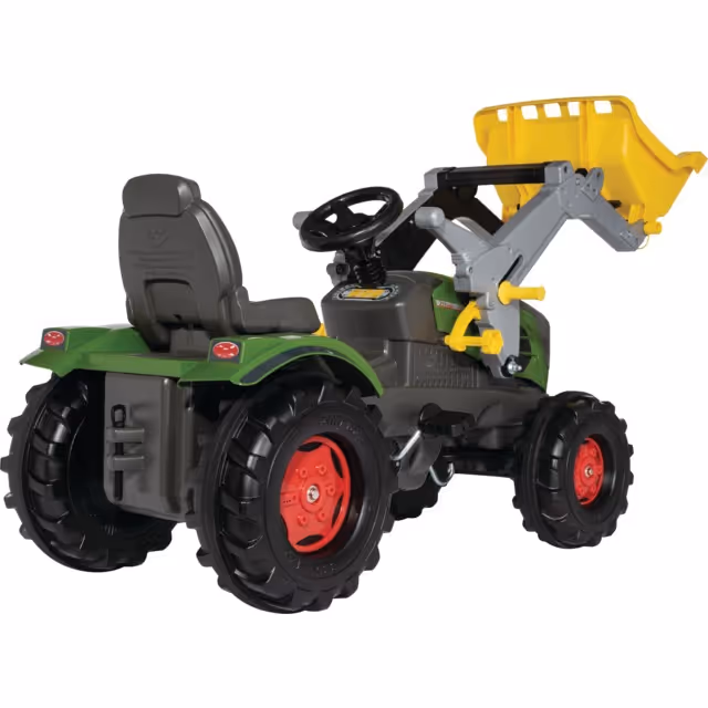 Tracteur a pedales fendt 211 vario avec chargeur
