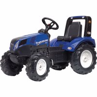 Tracteur a pedales new holland t8