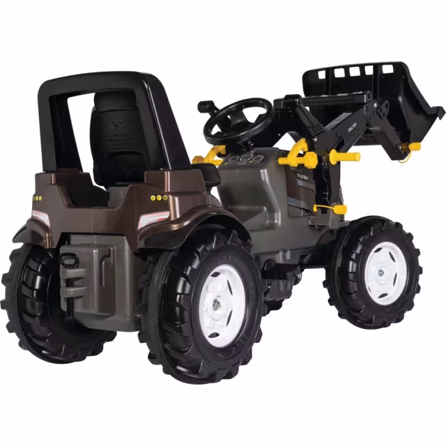 TRACTEUR A PEDALES VALTRA PREMIUM AVEC CHARGEUR ET SIEGE REGLABLE