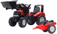 TRACTEUR CASE IH PUMA REMORQUE ET CHARGEUR