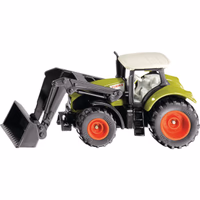TRACTEUR CLAAS AXION AVEC CHARGEUR FRONTAL AU 1/64EME BLISTER