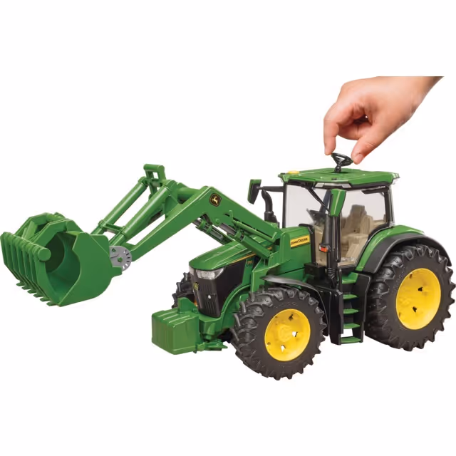 TRACTEUR JOHN DEERE 7R 350 AVEC CHARGEUR AU 1/16EME
