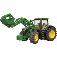 TRACTEUR JOHN DEERE 7R 350 AVEC CHARGEUR AU 1/16EME