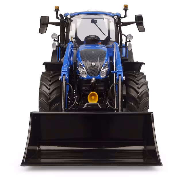 TRACTEUR NEW HOLLAND T5.120 AVEC CHARGEUR FRONTAL AU 1/32EME UNIVERSAL HOBBIES