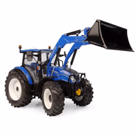 TRACTEUR NEW HOLLAND T5.120 AVEC CHARGEUR FRONTAL AU 1/32EME UNIVERSAL HOBBIES