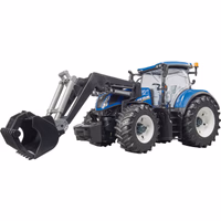 Tracteur new holland t7.315 avec chargeur au 1/16eme