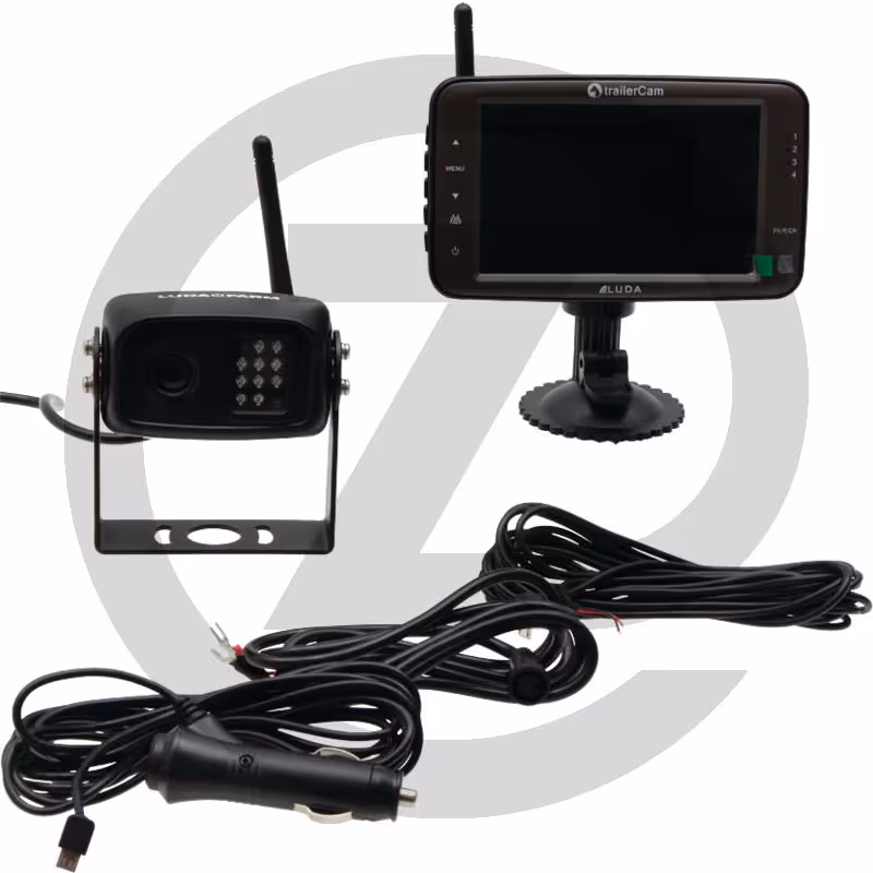 Trailer Cam 5 D - avec optique vision nocturne - parfait pour la surveillance des transports d'animaux