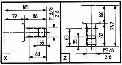 Transmission T-304A 1:3 304013 - Comer industrie