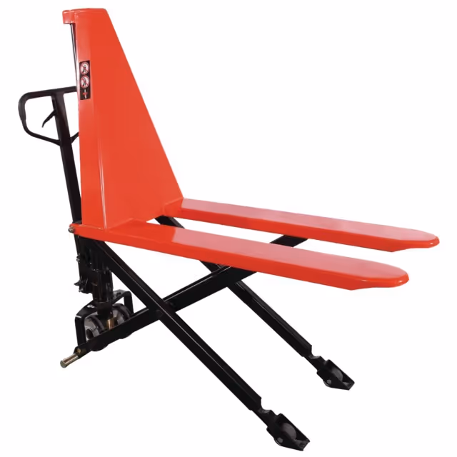 Transpalette haute levee manuel 1 tonne