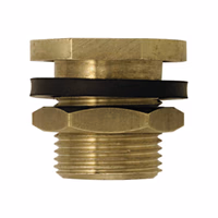 TRAVERSEE DE CLOISON MALE - FEMELLE LAITON 3/4" 20X27