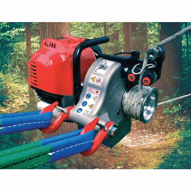 Treuil de tirage portable moteur honda pcw4000 portable winch
