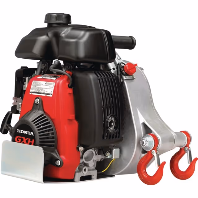 Treuil de tirage portable moteur honda pcw5000 portable winch