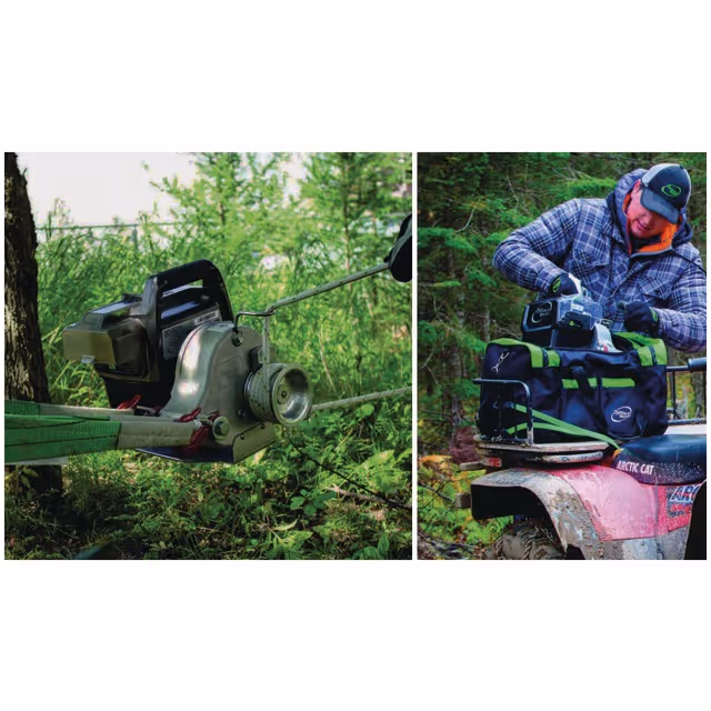 Treuil de tirage portable sur batterie pcw3000li potable winch