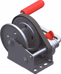TREUIL FREINE SANS CABLE AVEC ENROULEUR AUTOMATIQUE - 450KG