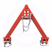 Triangle d'attelage côté tracteur Cat.0