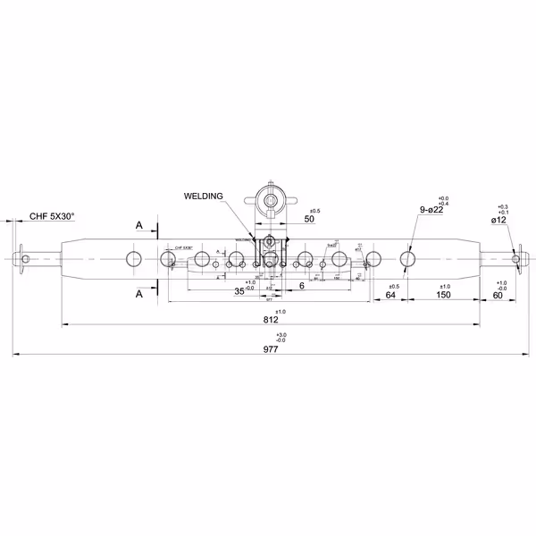 Triangle d'attelage K50 Cat.2 - 3500Kg