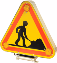 Triangle triflash 12/24V à leds