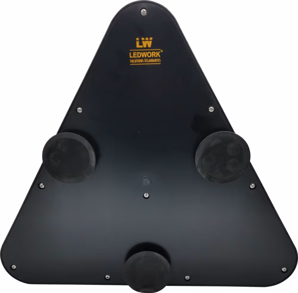 TRIANGLE TRIFLASH 500MM CLASSE 2 RECHARGEABLE MAGNETIQUE