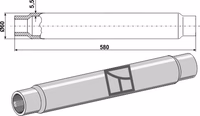 Tube 580mm