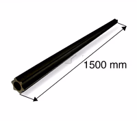 Tube de cardan S4 37x51 mm L1500 mm