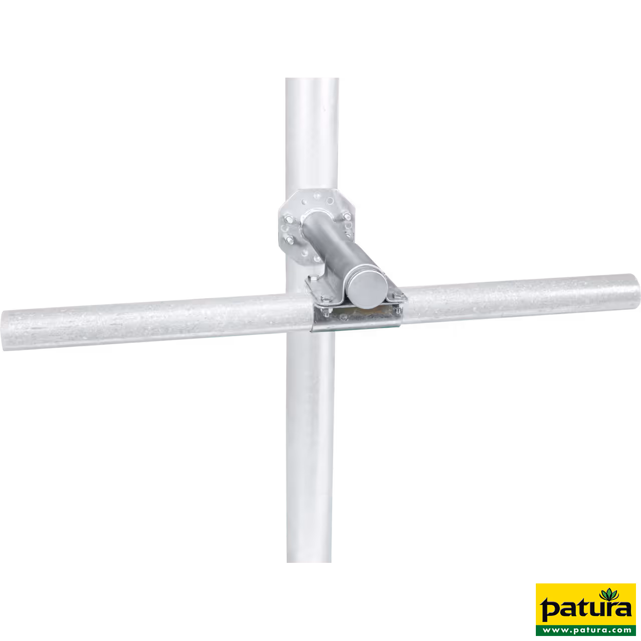 Tube espaceur pour barre garrot sur poteaux 90 x 90 mm, pièces de montage incluses