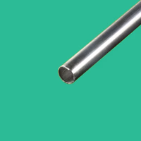 Tube lisse 2 jets 4 trous 20x150mm en inox Adaptable