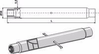 Tube M24x3