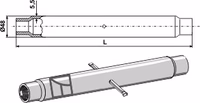 Tube M30x3,5