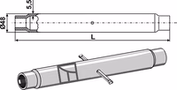 Tube M30x3,5