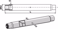 Tube M36x3