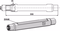 Tube M36x3
