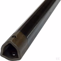 Tube profilé intérieur triangulaire, taille : 2 Ø ext. : 29,6x4,3 mm L : 1 m Bondioli&Pavesi