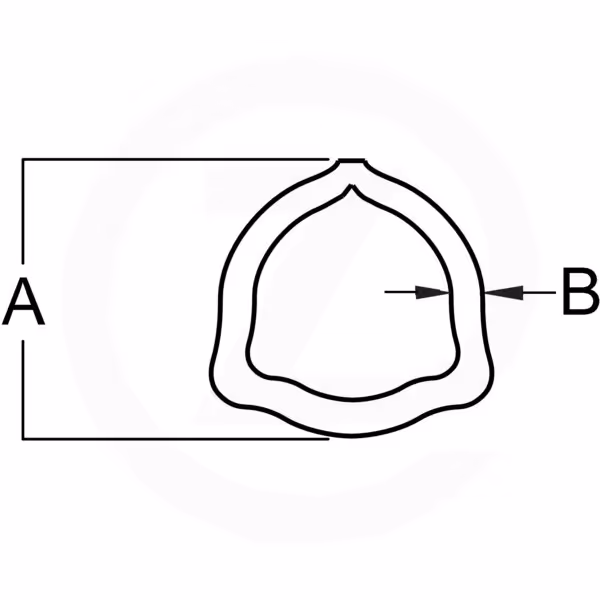 Tube profilé PTO 40