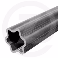 Tube profilé standard 47x61x3000