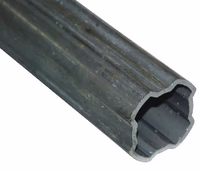 Tube profilée int. S8 51,2x5,0 L1 m