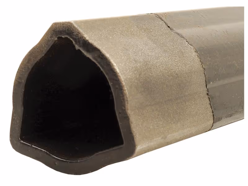 Tube rilsané - Profil Triangulaire , Longueur: 1M (12516)