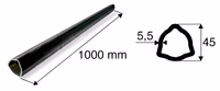 Tube triangle 45x5.5 mm L1 m Benzi
