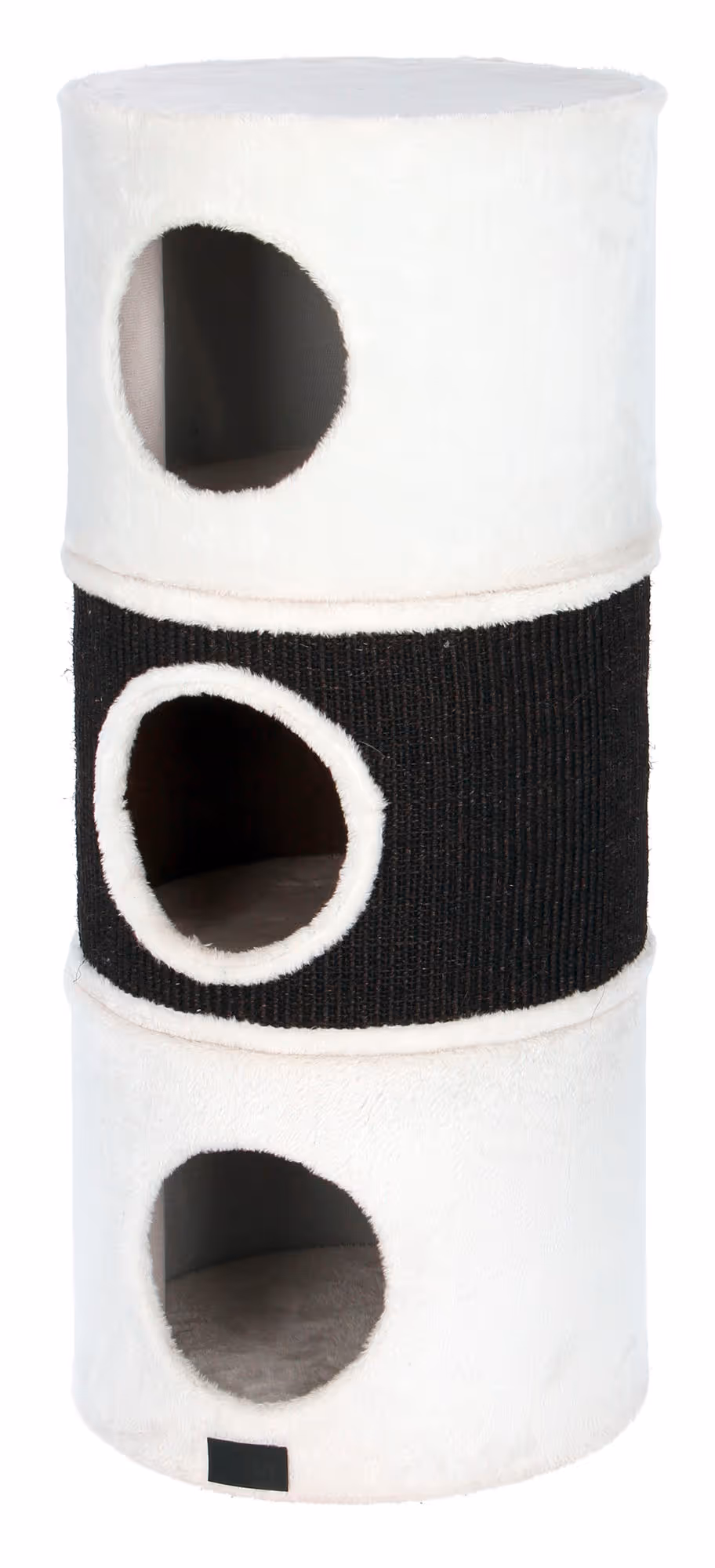 Tunnel griffoir Niki blanc/anthracite, 90cm