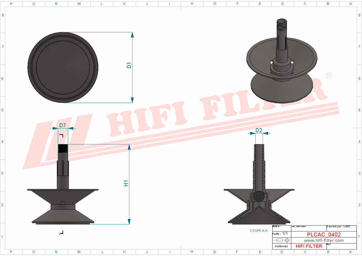 TURBINE Hifi Filter 65-35A