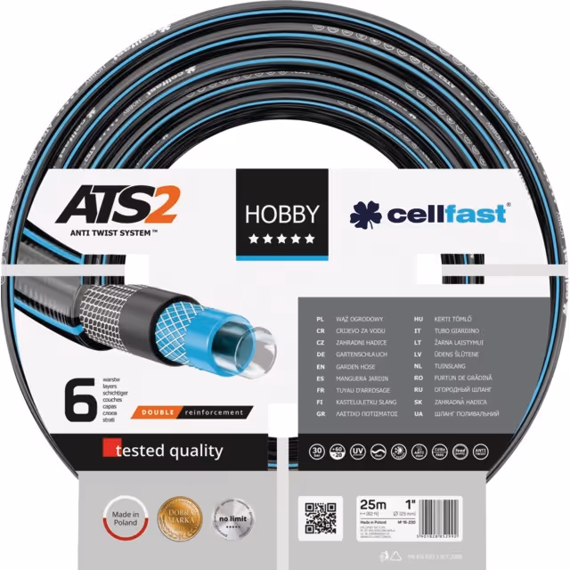 Tuyau d'arrosage hobby ats2™ 1" 25 metres
