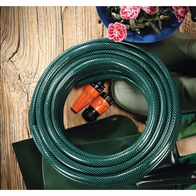 Tuyau d'arrosage kit economic 1/2" 15 metres