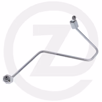 Tuyau d'injection ref 02/634142 adaptable JCB