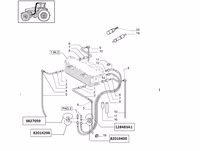 Tuyau flexible de climatisation New Holland 82019400