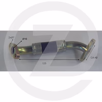 TUYAU HYDRAULIQUE AVEC RACCORDS - 747418 - MANITOU