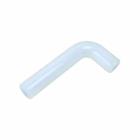 Tuyau pipe coudé 90° silicone 14mm
