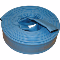 Tuyau plat flat 7 pvc bleu 75 mm  bleu rouleau 25m