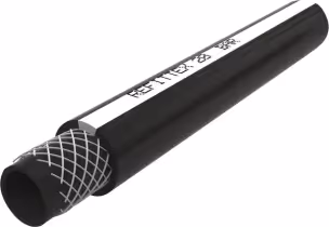 Tuyau pvc noir pour air comprime - 20 bars - 19x26 - 50m